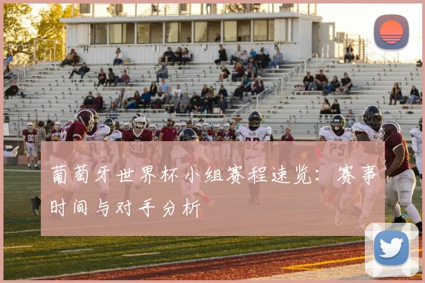 葡萄牙世界杯小组赛程速览：赛事时间与对手分析